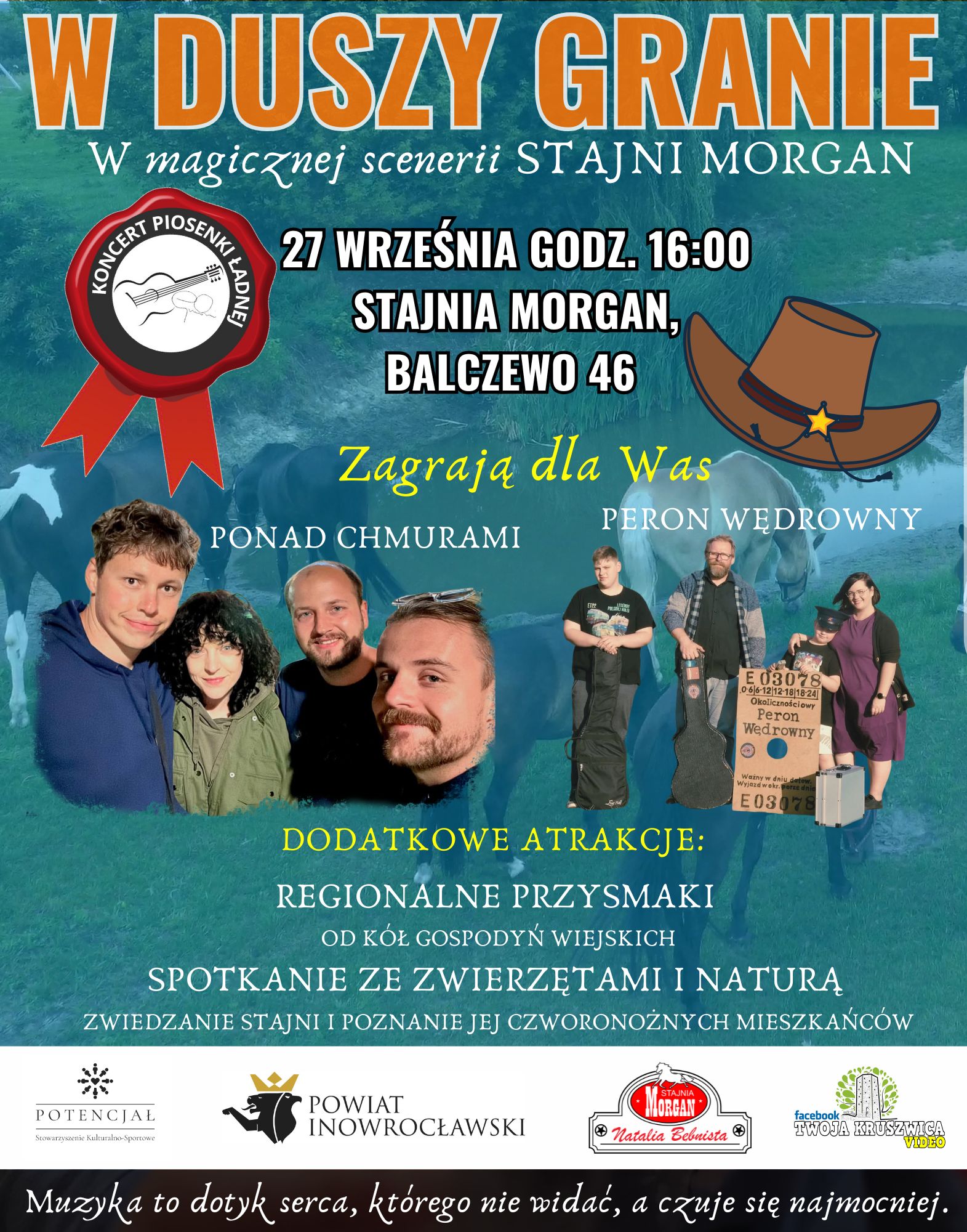 Koncert "W Duszy Granie" - zapraszamy! 2 Plakat "W Duszy Granie"